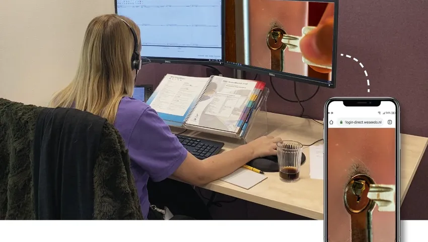 WeSeeDo Direct: Direct meekijken met huurder tijdens telefoongesprek