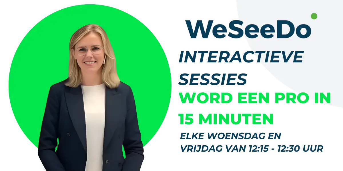 WeSeeDo breidt uit met nieuwe, interactieve sessies